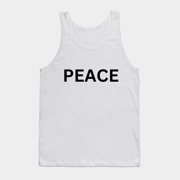 Peace Tank Top by JunniePL